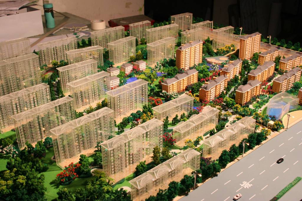 南充房地產沙盤模型